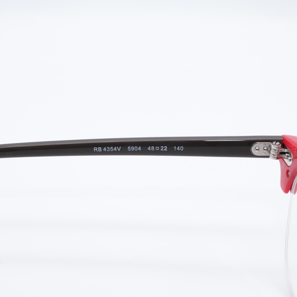 Ray-Ban Eyeglasses RB 4354V 5904 48.22 140 Red Dar main image 6
